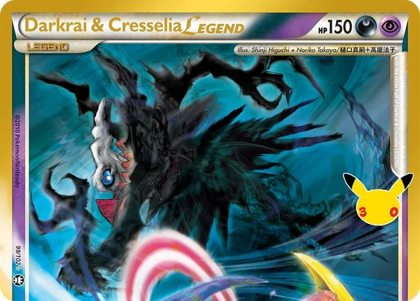 Darkrai & Cresselia-LEGENDE 99/102, –, aus 30 Jahre: Klassische Sammlung