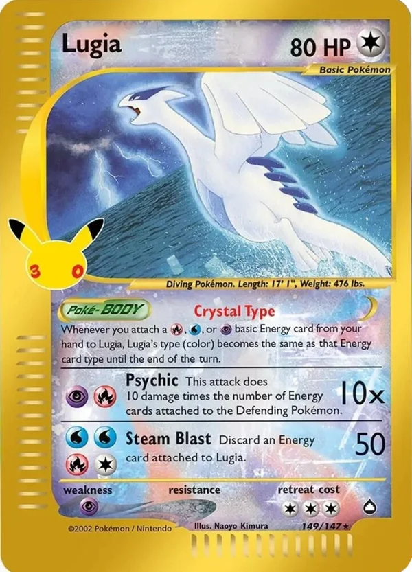 Lugia 149/147, –, aus 30 Jahre: Klassische Sammlung