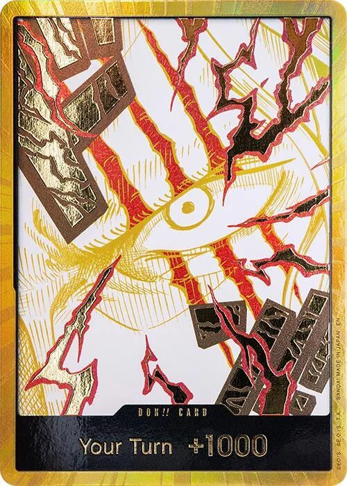 DON!! Card (Shanks) (Gold) DON, DON!!, aus DON!! Cards