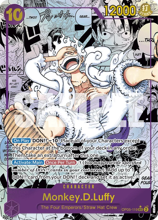 Monkey.D.Luffy OP05-119, SEC, aus Premium Booster -The Best-