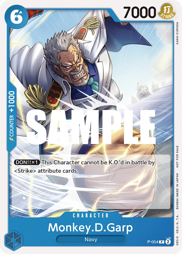 Monkey.D.Garp P-054, P, aus Promotion card