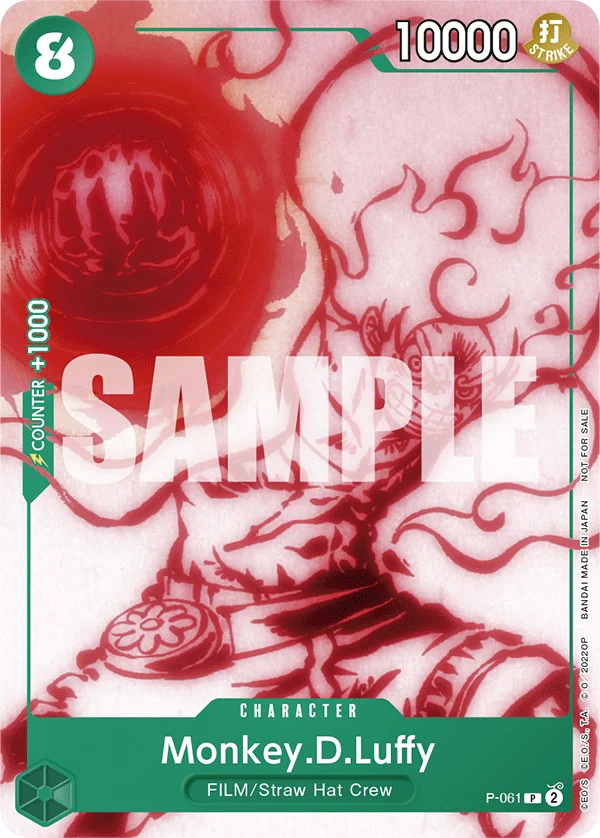 Monkey.D.Luffy P-061, P, aus Promotion card