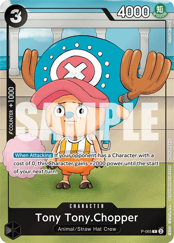 Tony Tony.Chopper P-065, P, aus Promotion card