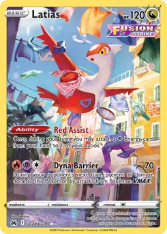 Latias GG20, Rare, aus Zenit der Könige Galar-Galerie