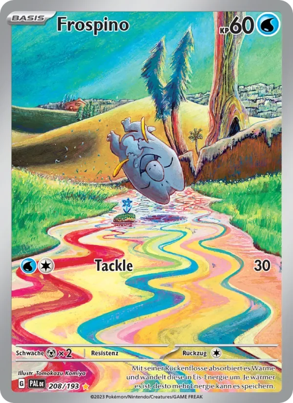Frospino 208, Illustration Rare, aus Entwicklungen in Paldea