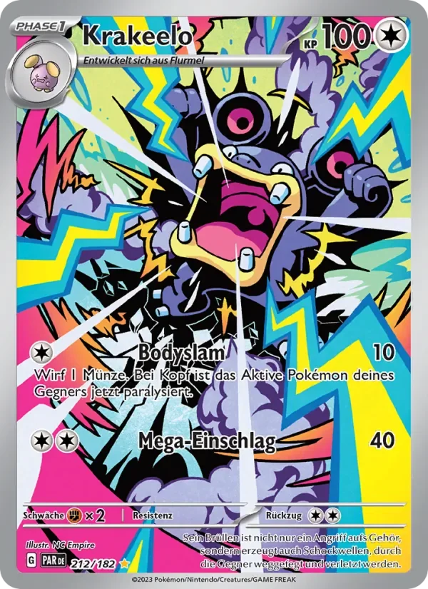 Krakeelo 212, Illustration Rare, aus Paradoxrift
