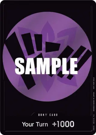 DON!! Card (Purple) DON