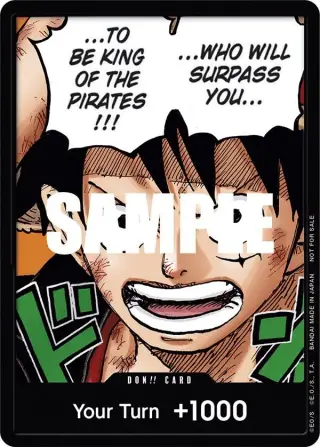 DON!! Card (Monkey.D.Luffy) (1st Anniversary DON!! Card Pack) DON
