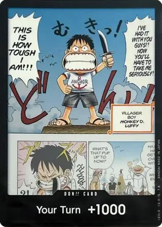 DON!! Card (Young Luffy) (Devil Fruits Collection Vol. 1) DON