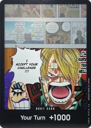 DON!! Card (Ivankov & Sanji) (Double Pack Set Vol. 3) DON