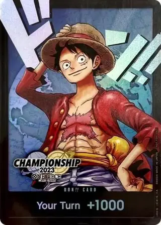 DON!! Card (Monkey.D.Luffy) (2023 World Championship Finals) DON