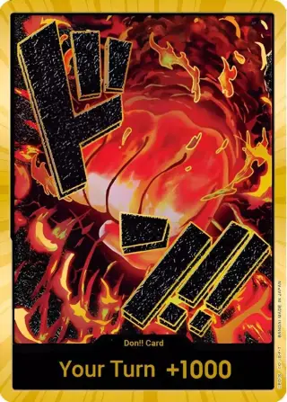 DON!! Card (Sakazuki) (Gold) DON