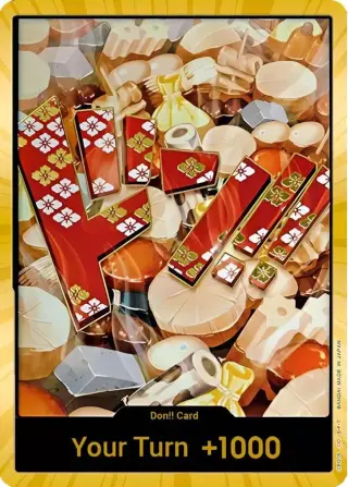 DON!! Card (Oden) (Gold) DON