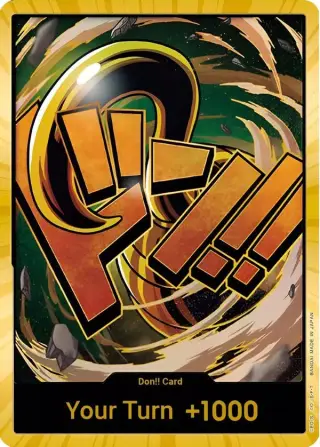 DON!! Card (Crocodile) (Gold) DON