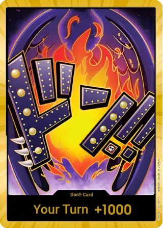 DON!! Card (King) (Gold) DON