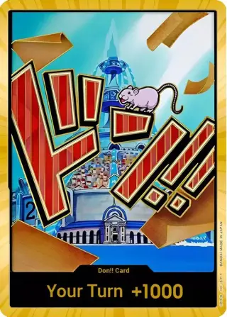 DON!! Card (Iceberg) (Gold) DON