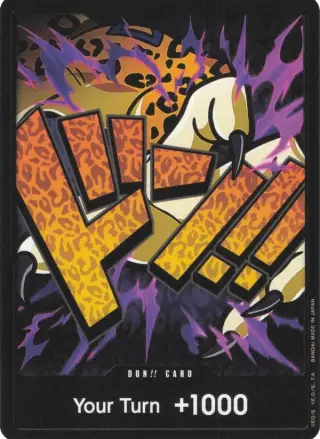 DON!! Card (Rob Lucci) DON