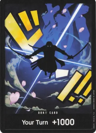 DON!! Card (Zoro) DON
