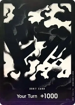 DON!! Card (Blackbeard) (Double Pack Set Vol. 6) DON