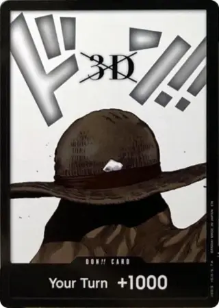 DON!! Card (3D) (Double Pack Set Vol. 8) DON