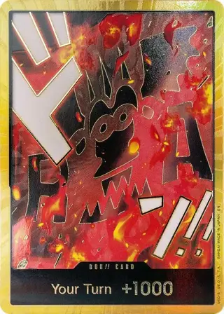 DON!! Card (Dragon) (Gold) DON