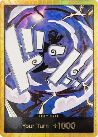 DON!! Card (GEAR5 Luffy) (Gold) DON
