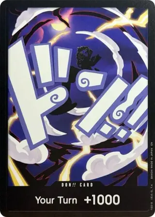 DON!! Card (GEAR5 Luffy) DON