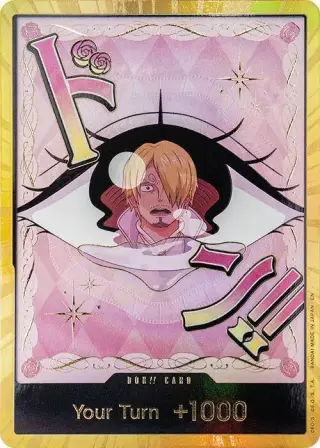 DON!! Card (Pudding) (Gold) DON
