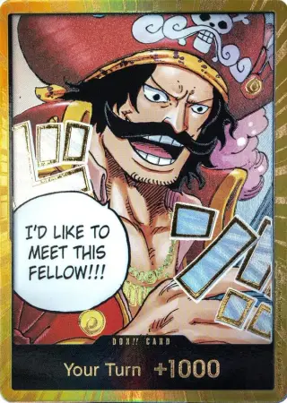 DON!! Card (Gol.D.Roger) (Gold) DON