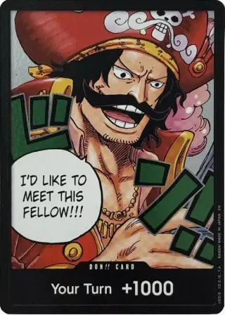 DON!! Card (Gol.D.Roger) DON