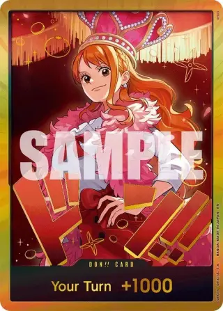 DON!! Card (Nami) (Gold) DON