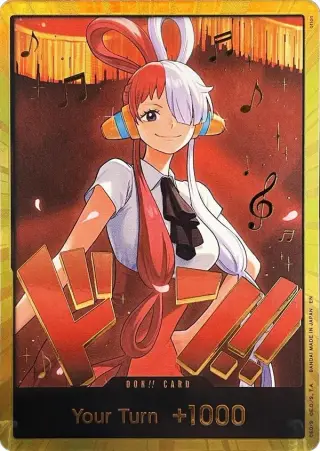 DON!! Card (Uta) (Gold) DON