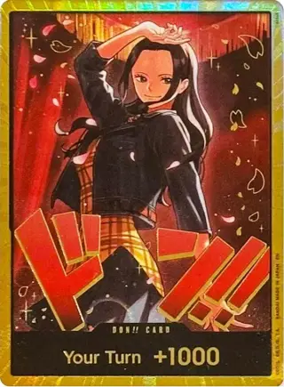 DON!! Card (Nico Robin) (Gold) DON