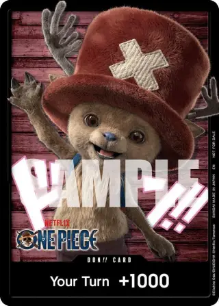 DON!! Card (Netflix Tony Tony.Chopper) DON