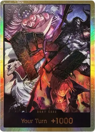 DON!! Card (Alternate Art) (The Four Emperors) (Gold) DON