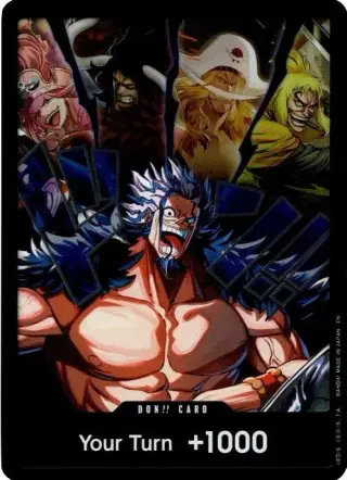 DON!! Card (Alternate Art) (Rocks) DON