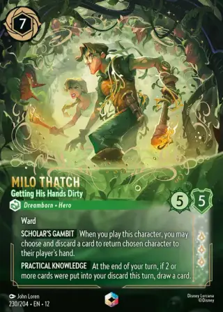 Milo Thatch - Getting His Hands Dirty 230