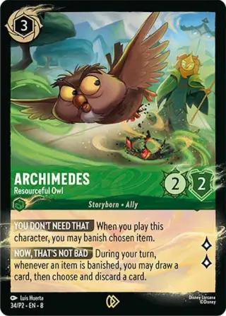 Archimedes - Resourceful Owl 34