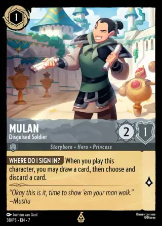 Mulan - Disguised Soldier 38