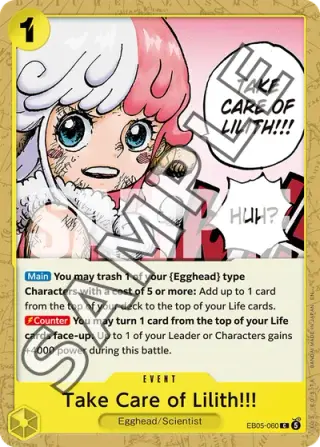 Take Care of Lilith!!! EB05-060