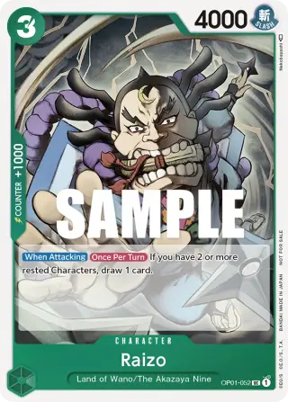 Raizo OP01-052