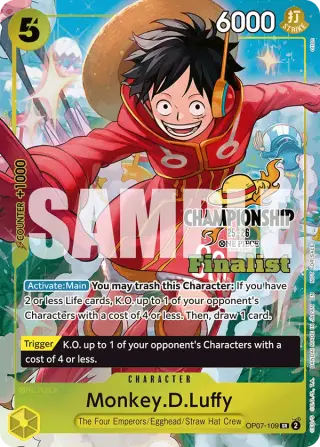 Monkey.D.Luffy OP07-109