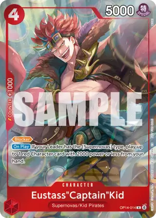Eustass"Captain"Kid OP14-014