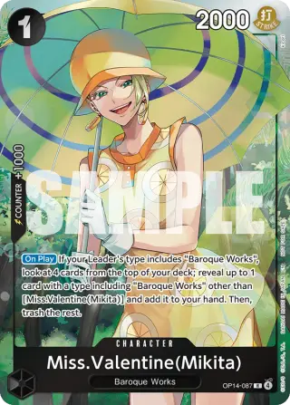 Miss.Valentine(Mikita) OP14-087