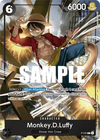 Monkey.D.Luffy P-035