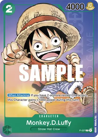 Monkey.D.Luffy P-037