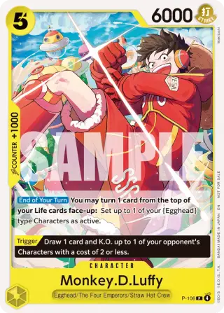 Monkey.D.Luffy P-106