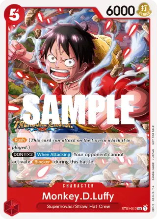 Monkey.D.Luffy ST01-012