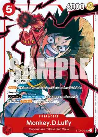 Monkey.D.Luffy ST01-012