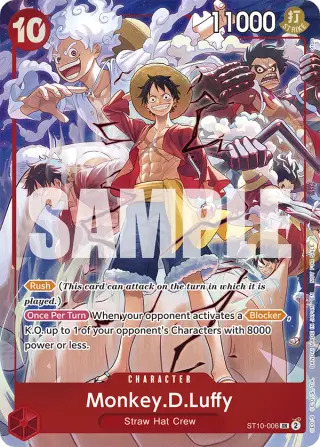Monkey.D.Luffy ST10-006